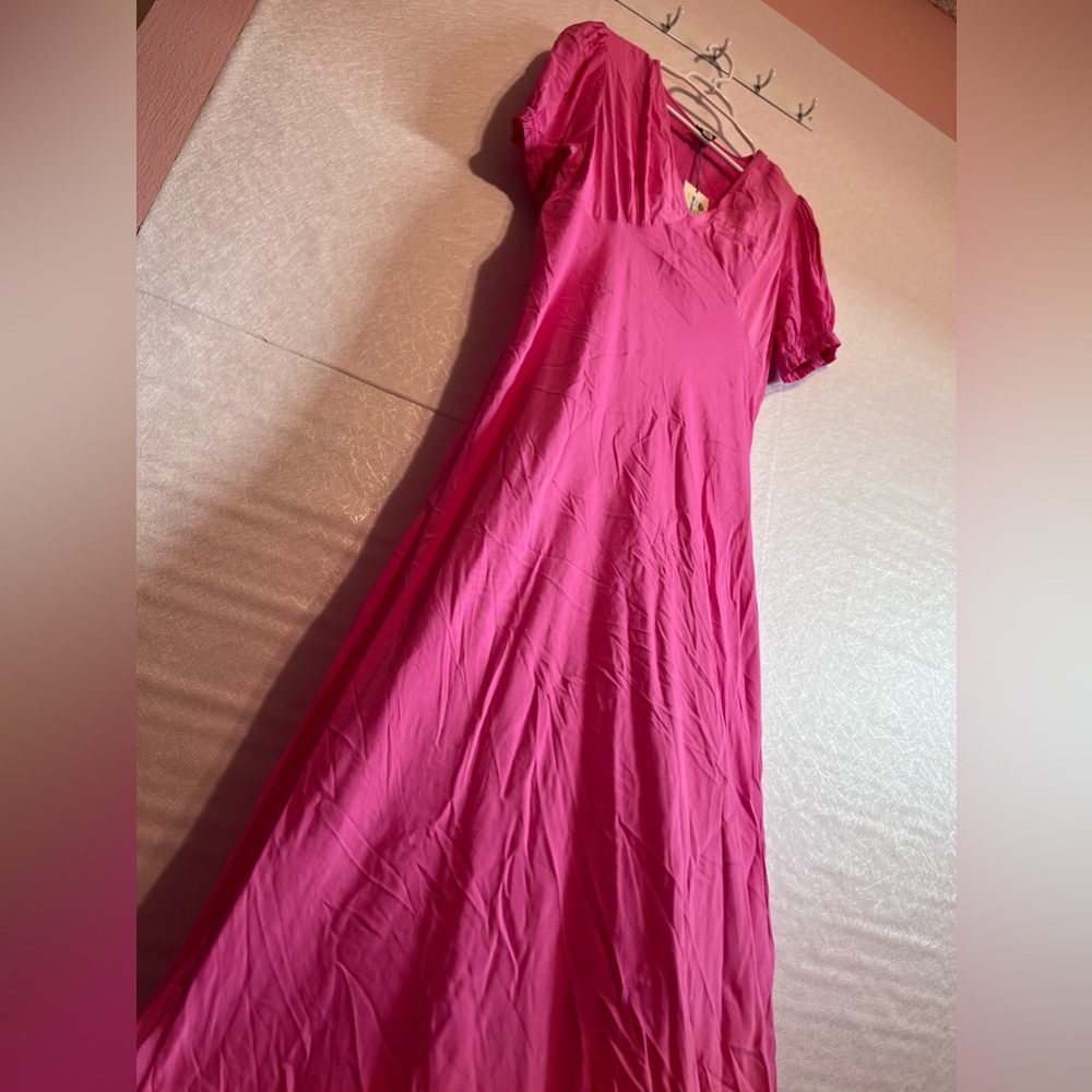 A New Day Pretty Pink Midi Dress! NWT